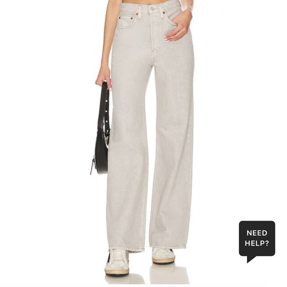 RE/DONE • Wide Leg Jean